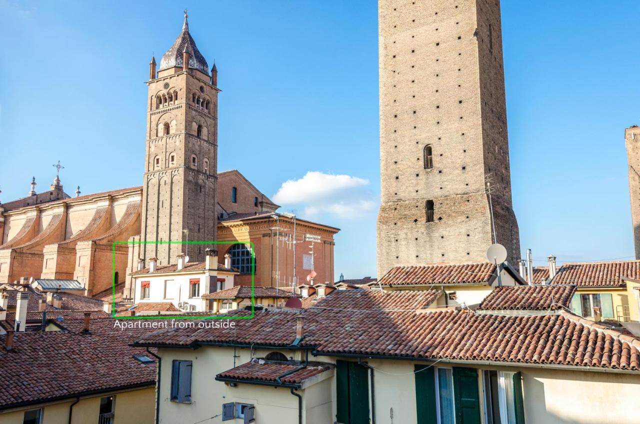 Altabella Panoramic Tower Apartment Bologna Bagian luar foto